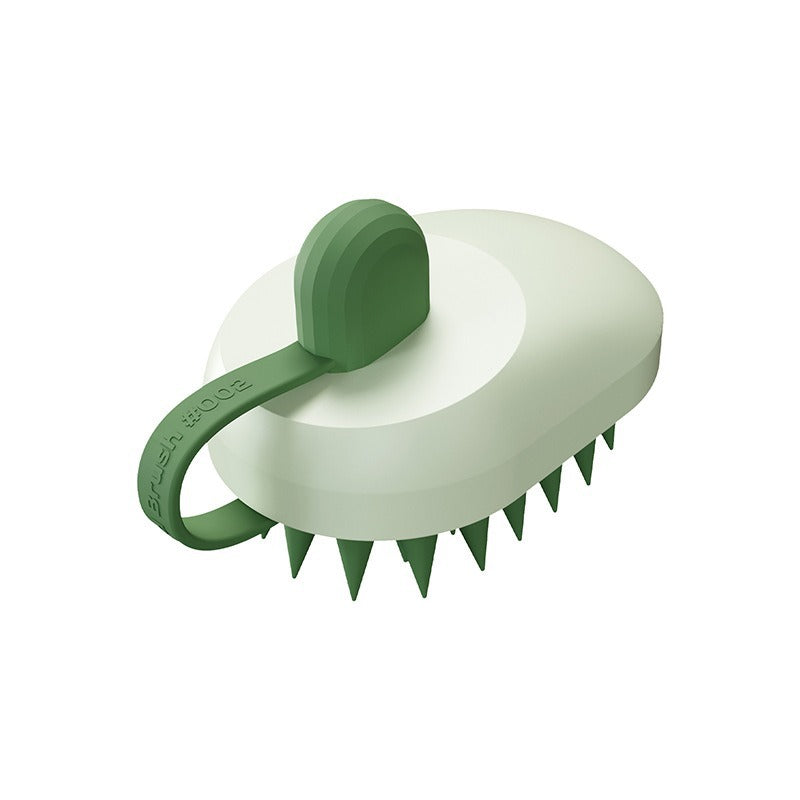 Soft Gel Shampoo Massage Bath Pet Brush
