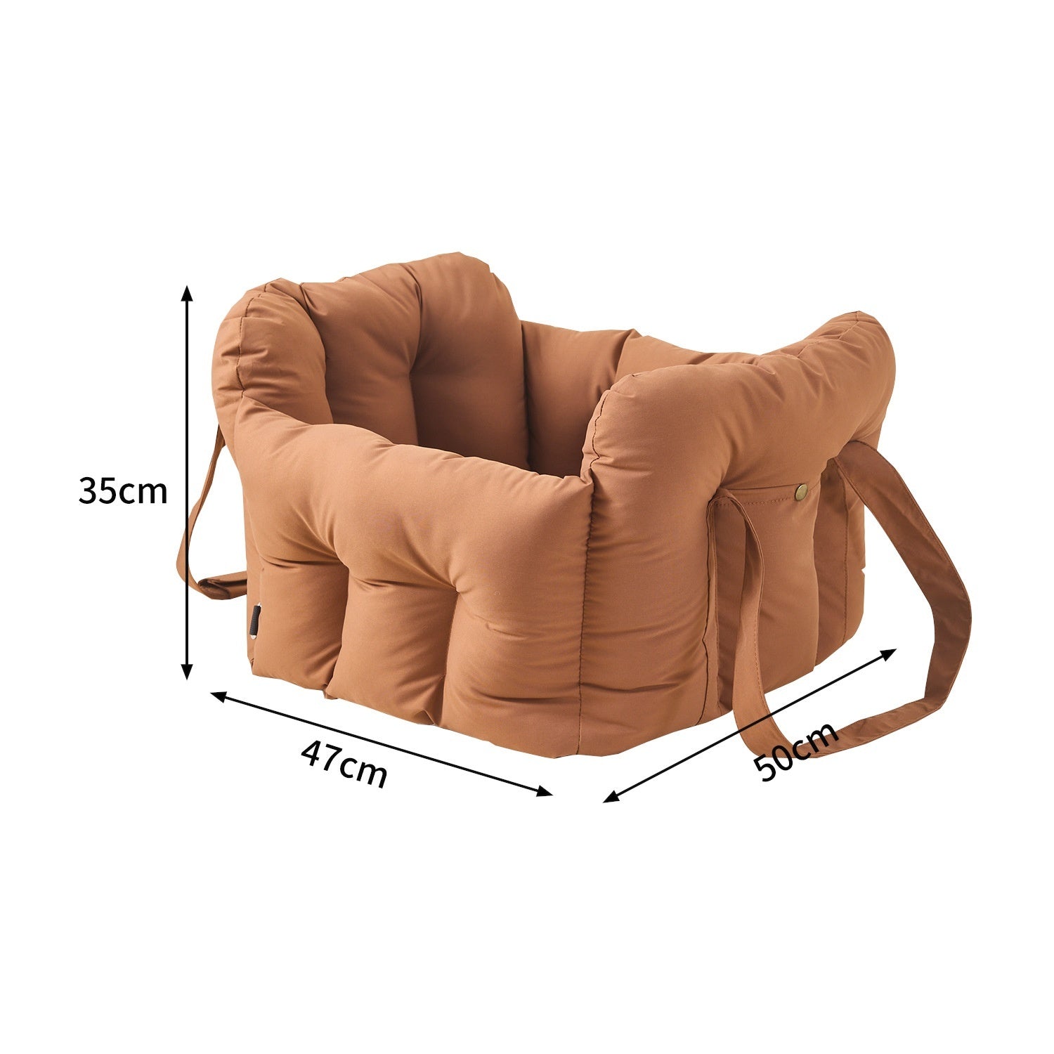 Pet Car Safety Seat Carrier Front Travel Bag