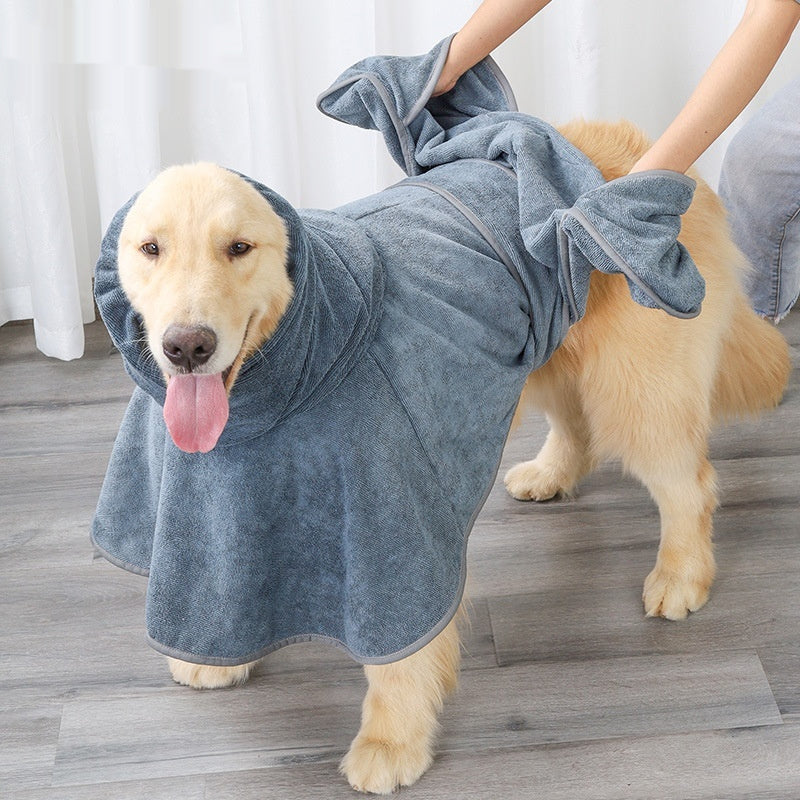 Super Absorbent Quick Drying Cotton Pet Bath Towel