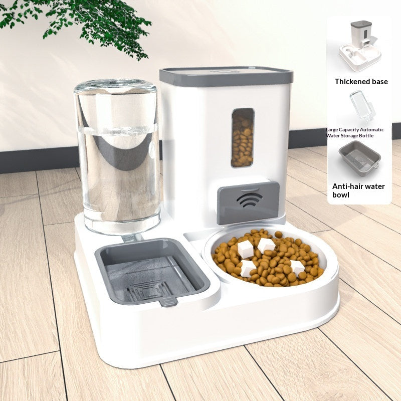Pet Feeding And Drinking Station Bowl Set