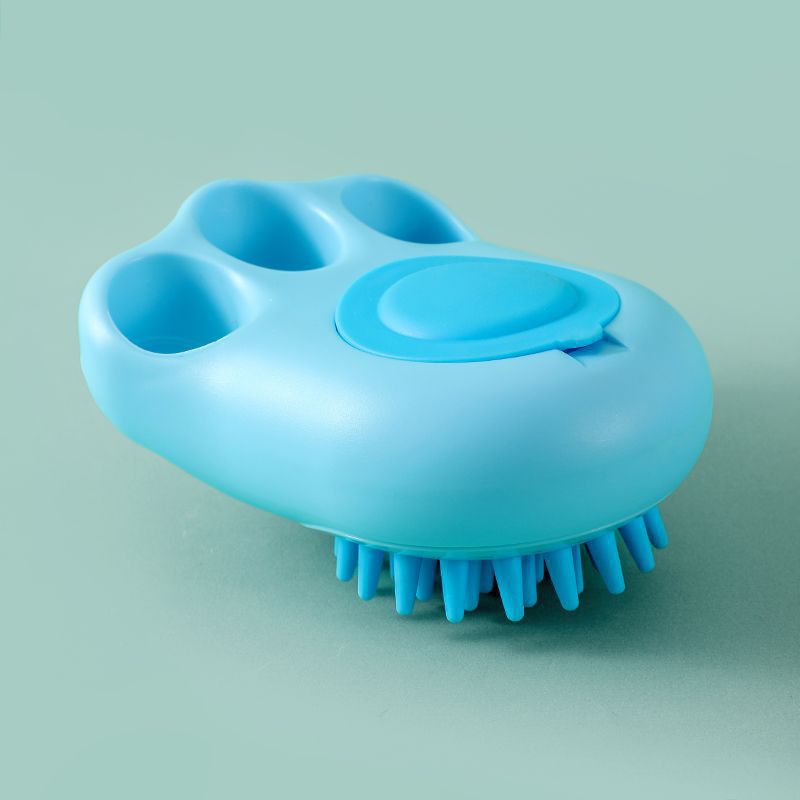 Claw Bath Massage Comb Grooming Pet Brush