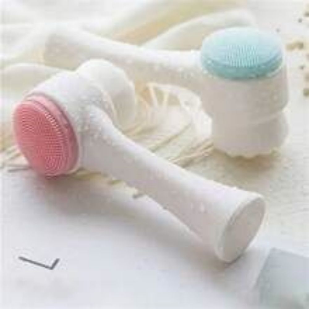 Easy Clean Nylon Pet Paw Brush Gentle Grooming Massage Tool