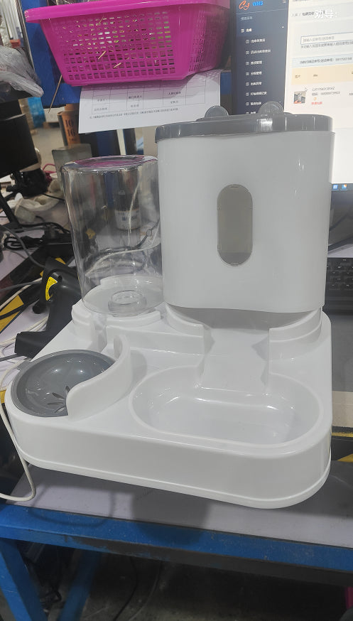 Automatic Pet Feeder Water Bowl Food And Drink Station