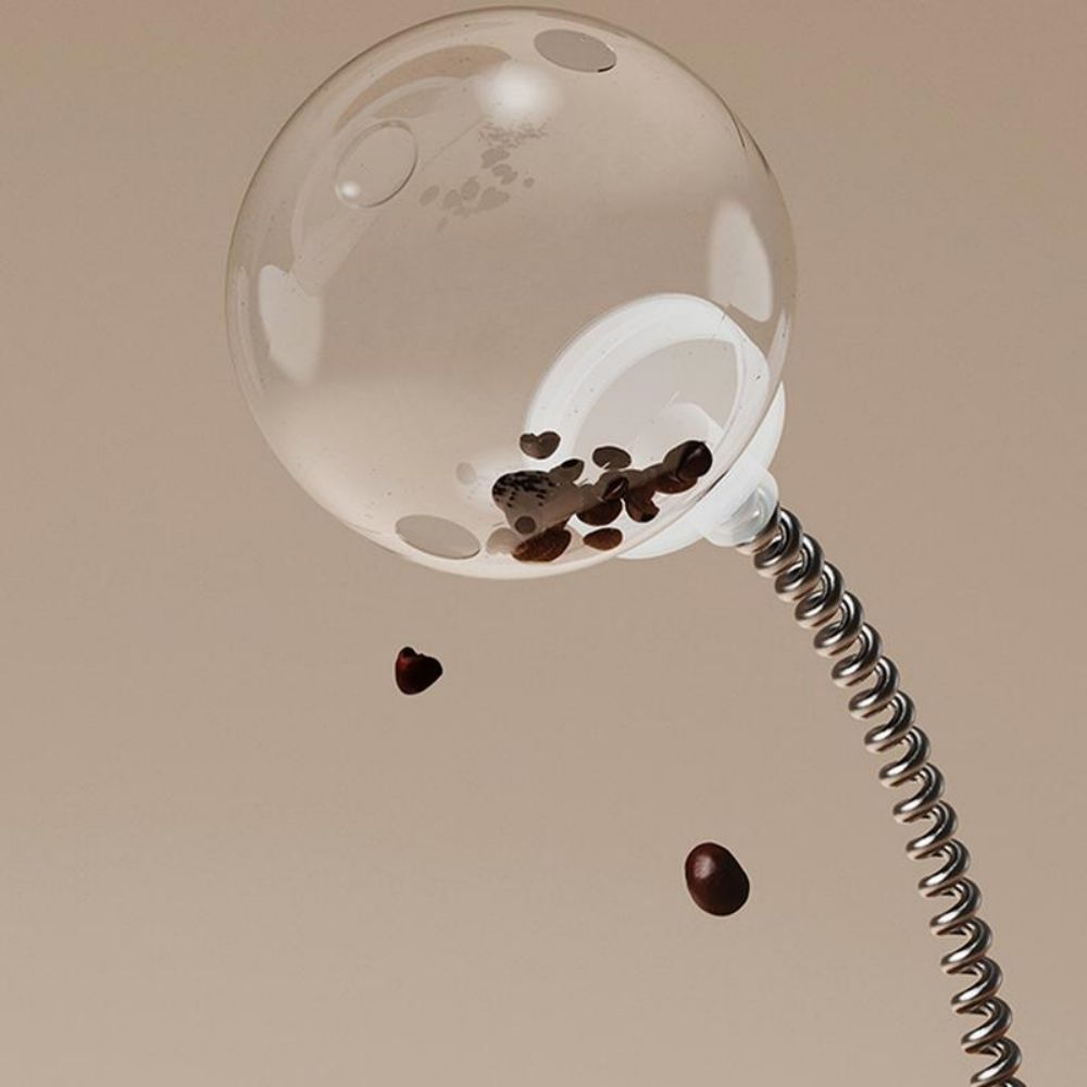 Interactive Balancing Food Dispensing Puzzle Pet Toy