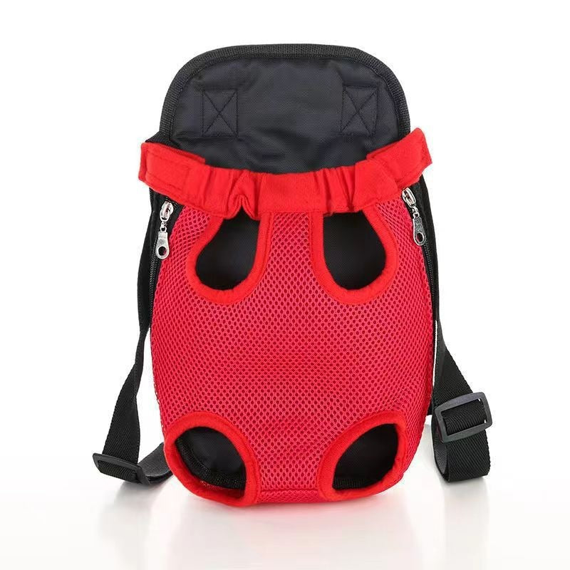 Pet Carrier Backpack Breathable Adjustable Travel Hiking Bag