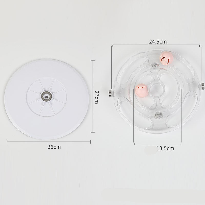 Interactive Turntable Educational Toy For Pet Mental Stimulation
