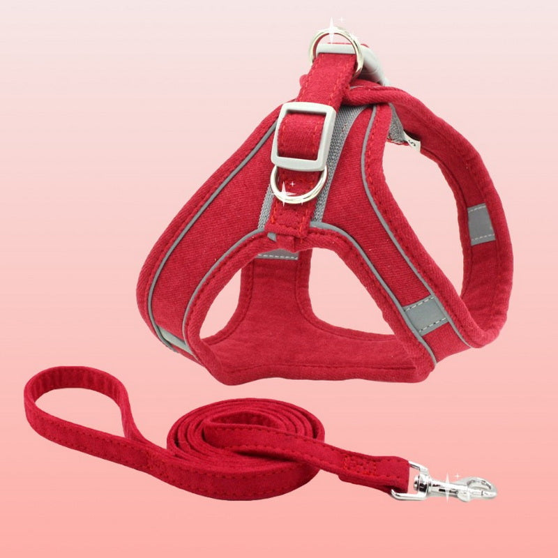 Vest Type Chest Harness Pet Leash