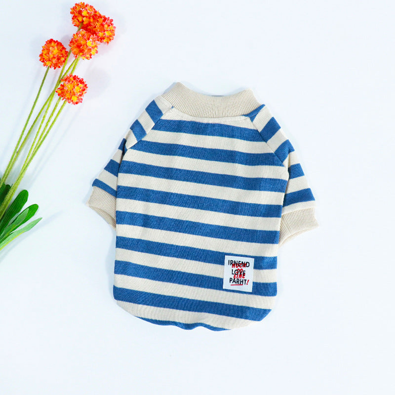 Fall Winter Pet T Shirt Warm Comfortable Casual Wear