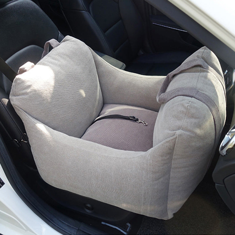 Pet Waterproof Car Seat Carrier Travel Basket Breathable Bag