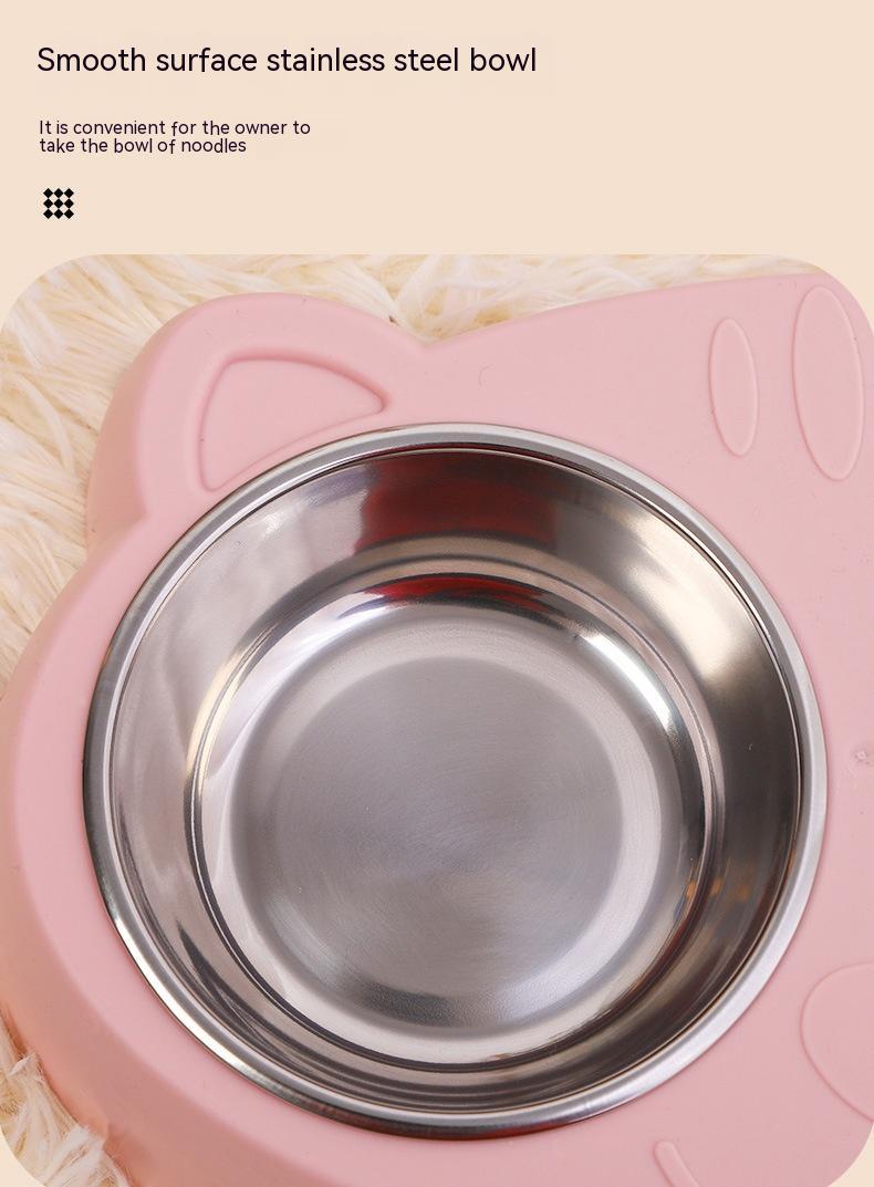Pet Feeding And Drinking Bowl Set Food And Water Dish