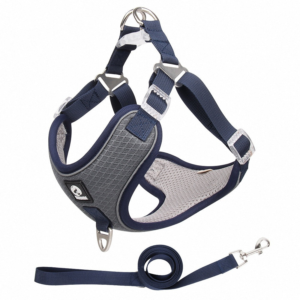 Adjustable Breathable Pet Harness Leash