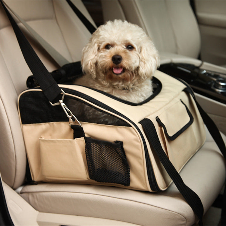 Pet Car Seat Carrier Hammock Folding Travel Bag