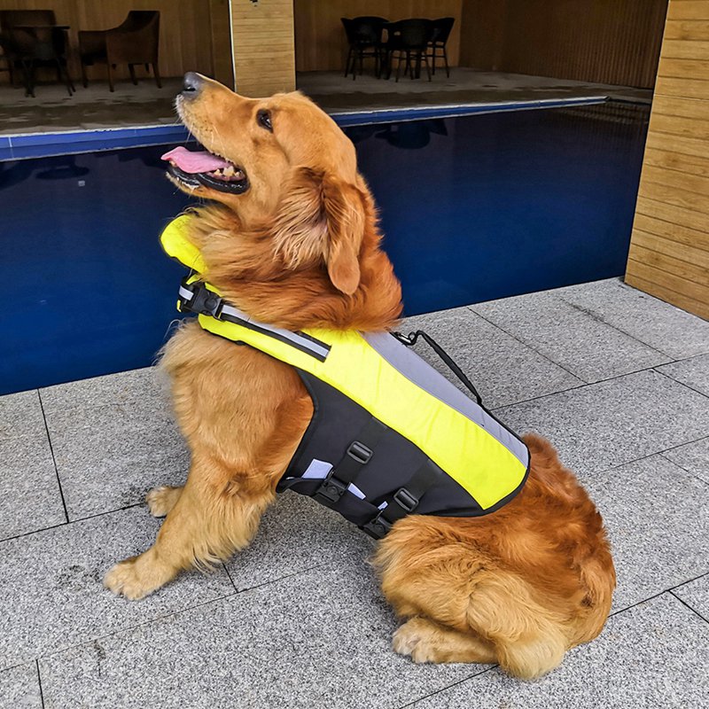 Reflective Nylon Pet Life Jacket Airbag Safety Vest