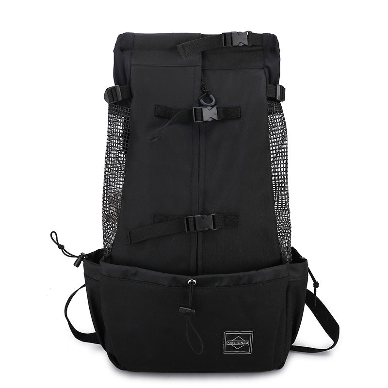 Pet Carrier Backpack Double Shoulder Travel Bag