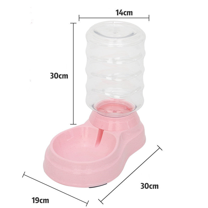Automatic Bubble Pet Feeder Water Bowl 1.8L Drinking Container