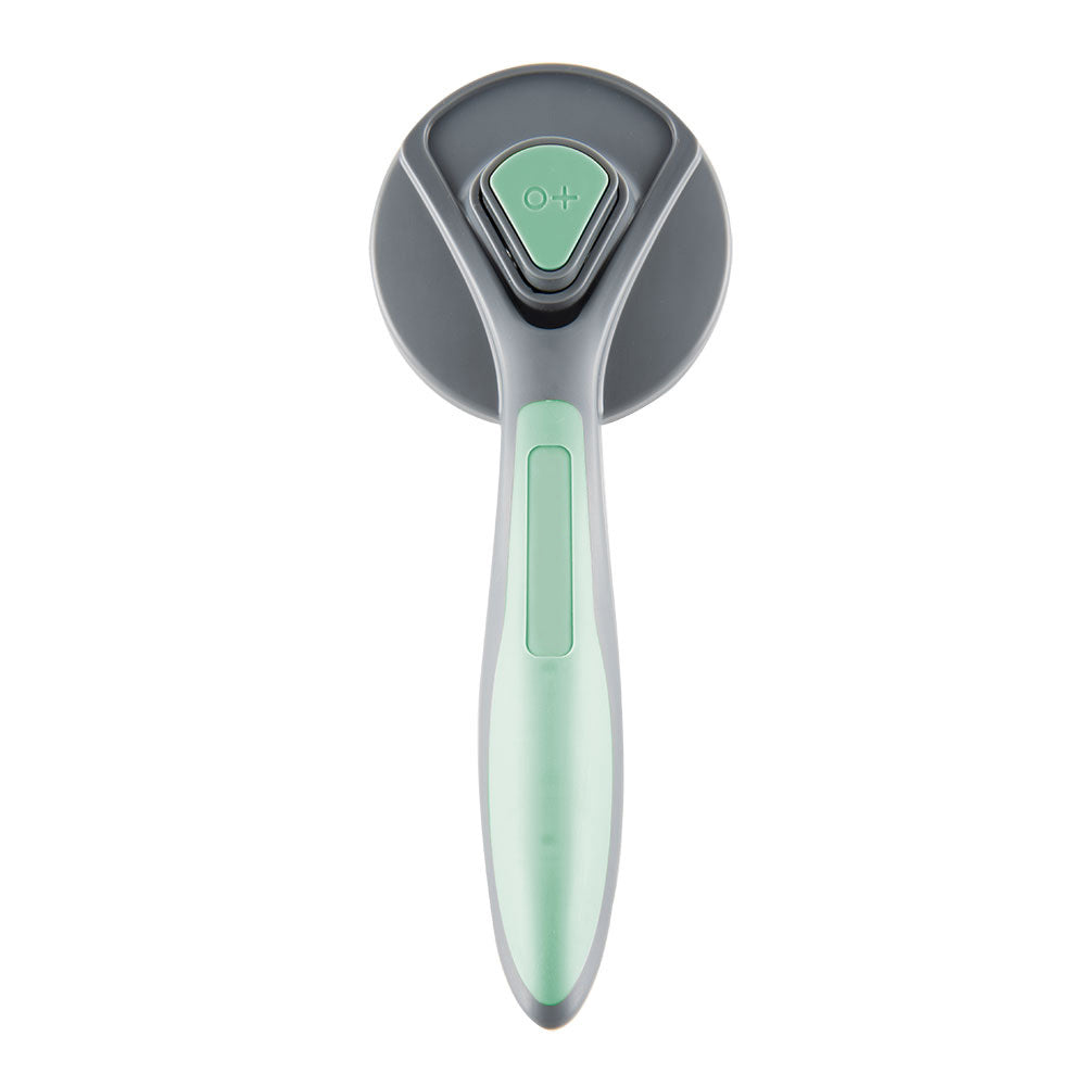 Pet Slicker Grooming Brush Easy Clean Fur Shedding Tool