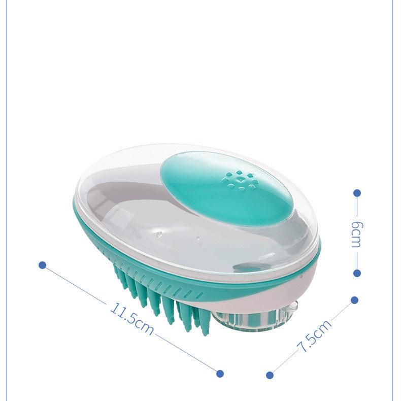 Bath Massage Hair Removal Grooming Pet Brush