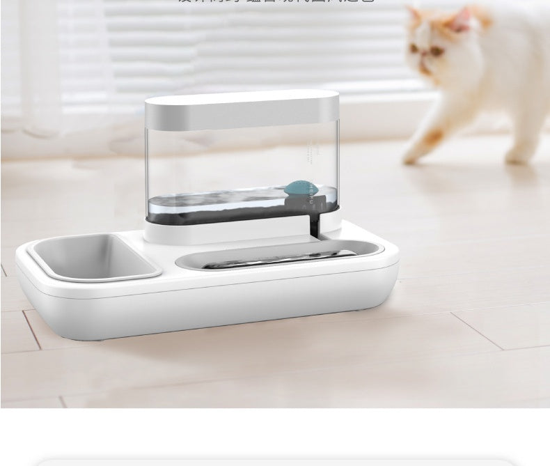 Automatic Pet Drinking Fountain 1.5L Feeder Bowl System