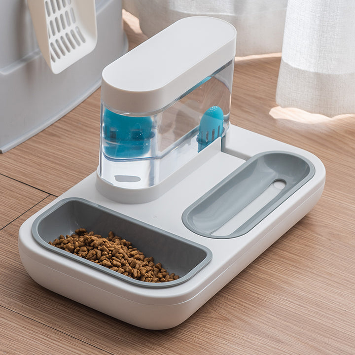 Automatic Pet Drinking Fountain 1.5L Feeder Bowl System