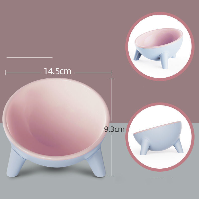 Pet Feeding Bowl With Stand Nordic Style Food Dish
