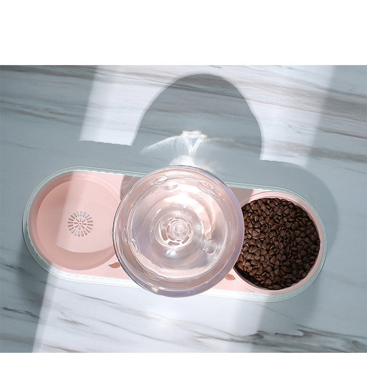 Automatic Pet Water Feeder Bowl Plastic Drinking System