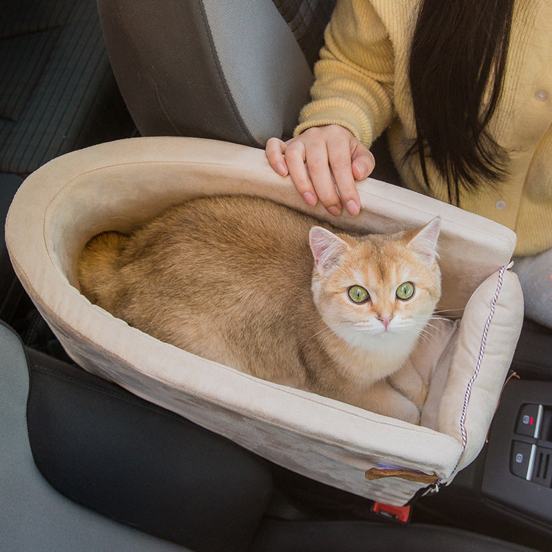 Pet Car Safety Travel Seat Carrier Bed Transport Basket