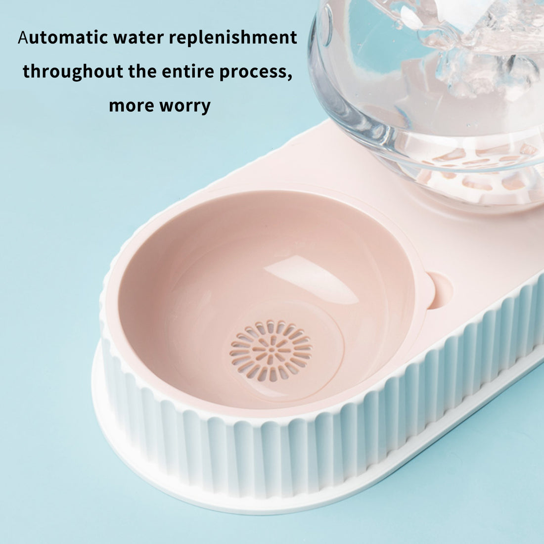 Automatic Pet Water Feeder Bowl Plastic Drinking System