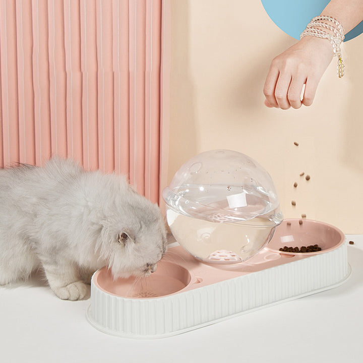Automatic Pet Water Feeder Bowl Plastic Drinking System