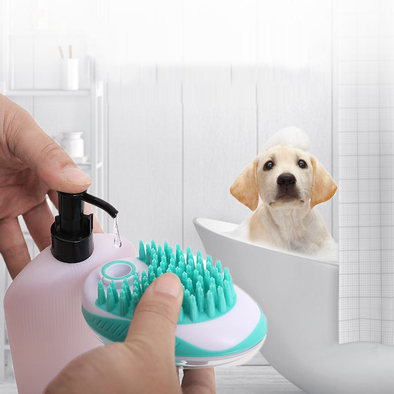 Bath Massage Hair Removal Grooming Pet Brush