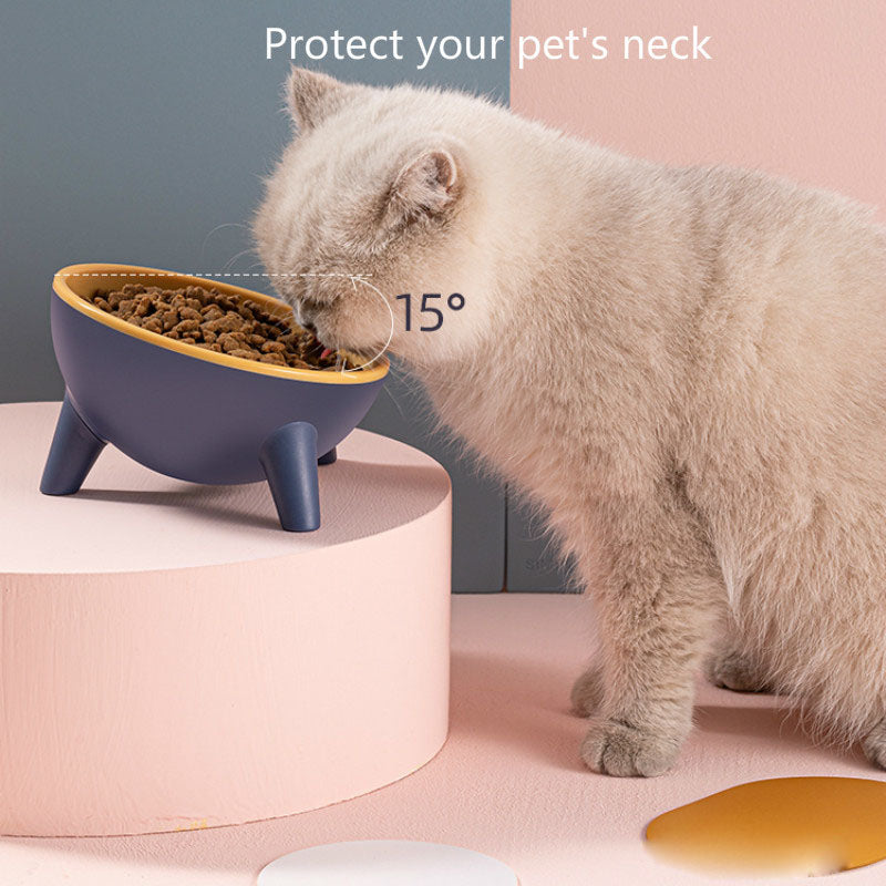 Pet Feeding Bowl With Stand Nordic Style Food Dish
