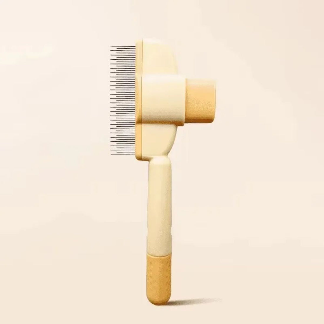 One Click Pet Grooming Brush Gentle Hair Removal Anti Mite Tool
