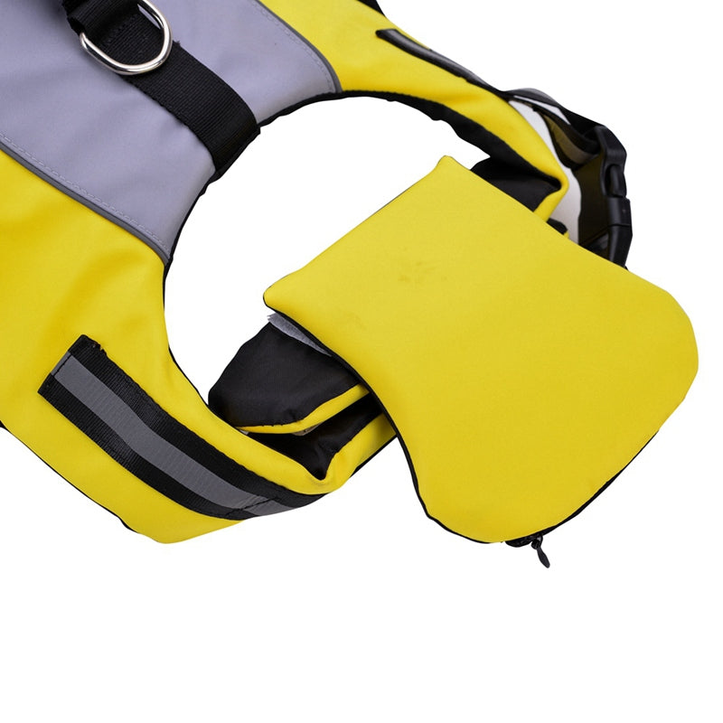 Reflective Nylon Pet Life Jacket Airbag Safety Vest