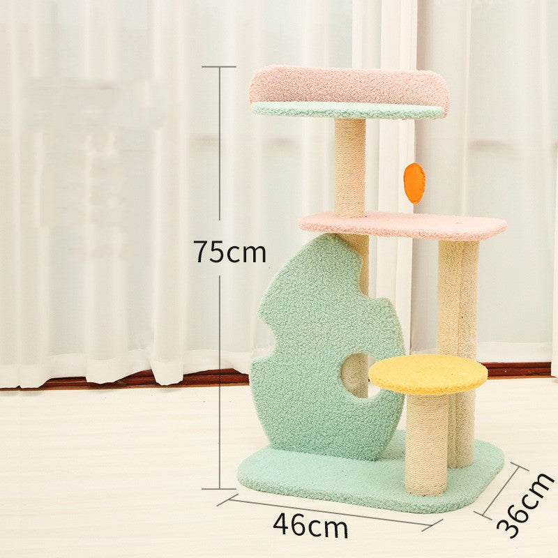 Large Scratch Post Life Supply Interactive Pet Toy