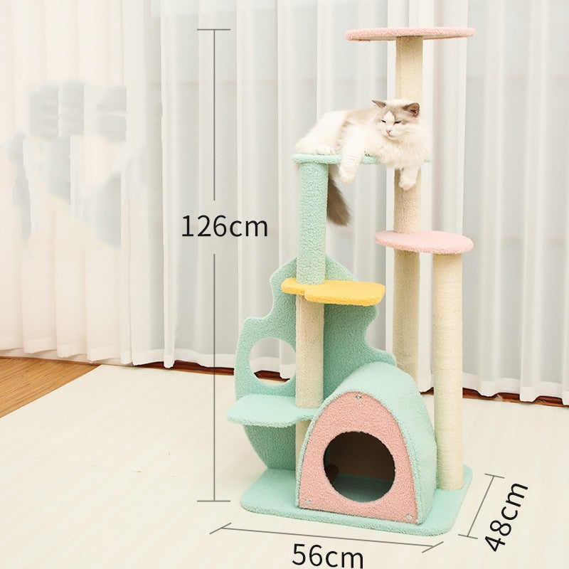Large Scratch Post Life Supply Interactive Pet Toy