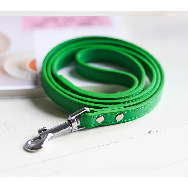 Adjustable Pet Leash And Collar Set Durable Walking Accessory