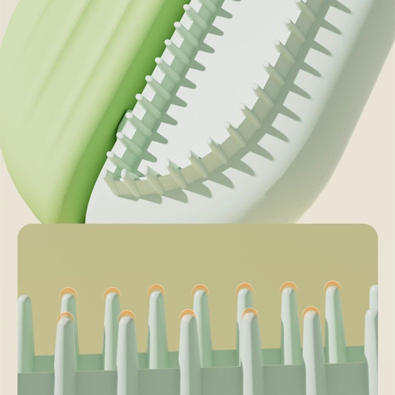 Pet Grooming Comb With Water Tank Hair Removal Cleaning Brush