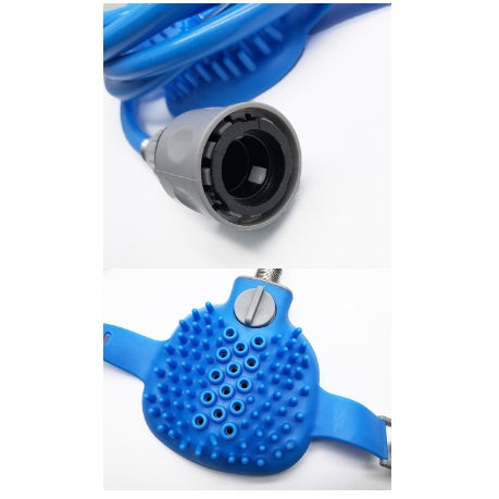 Silicone Bathing Gloves Handheld Shower Massage Pet Brush