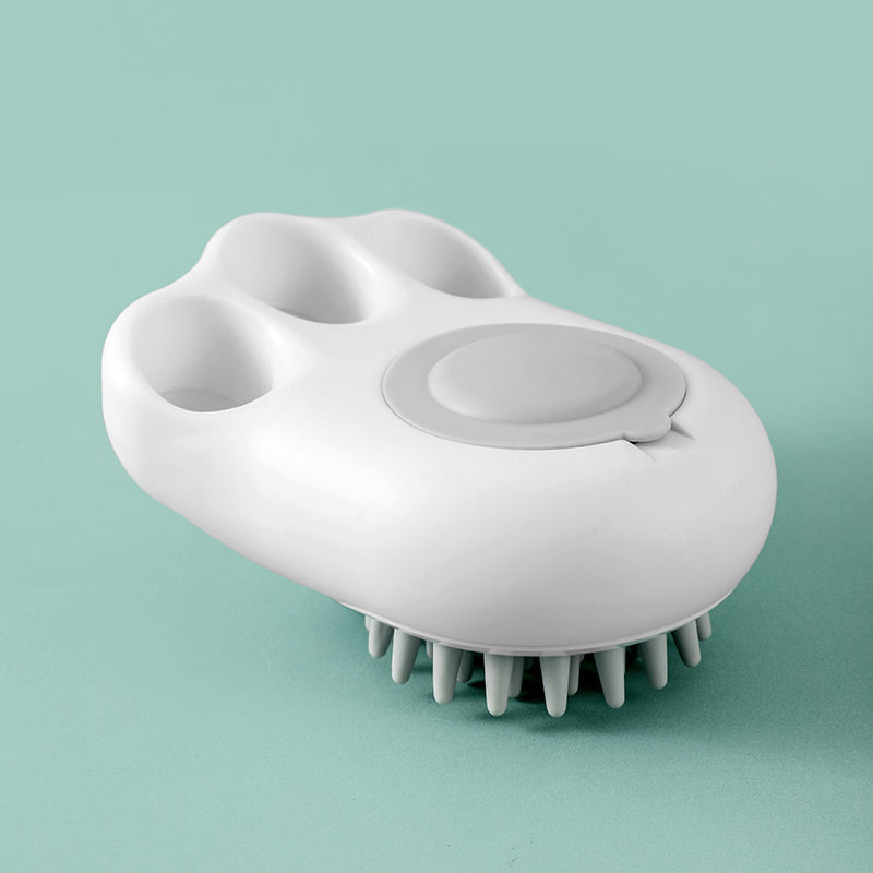 Claw Bath Massage Comb Grooming Pet Brush