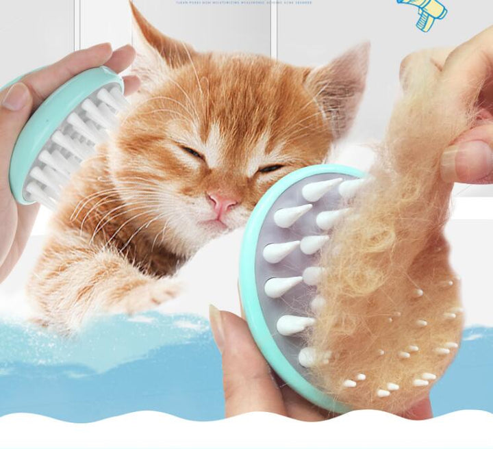 Massage Bath Grooming Cleaning Pet Brush