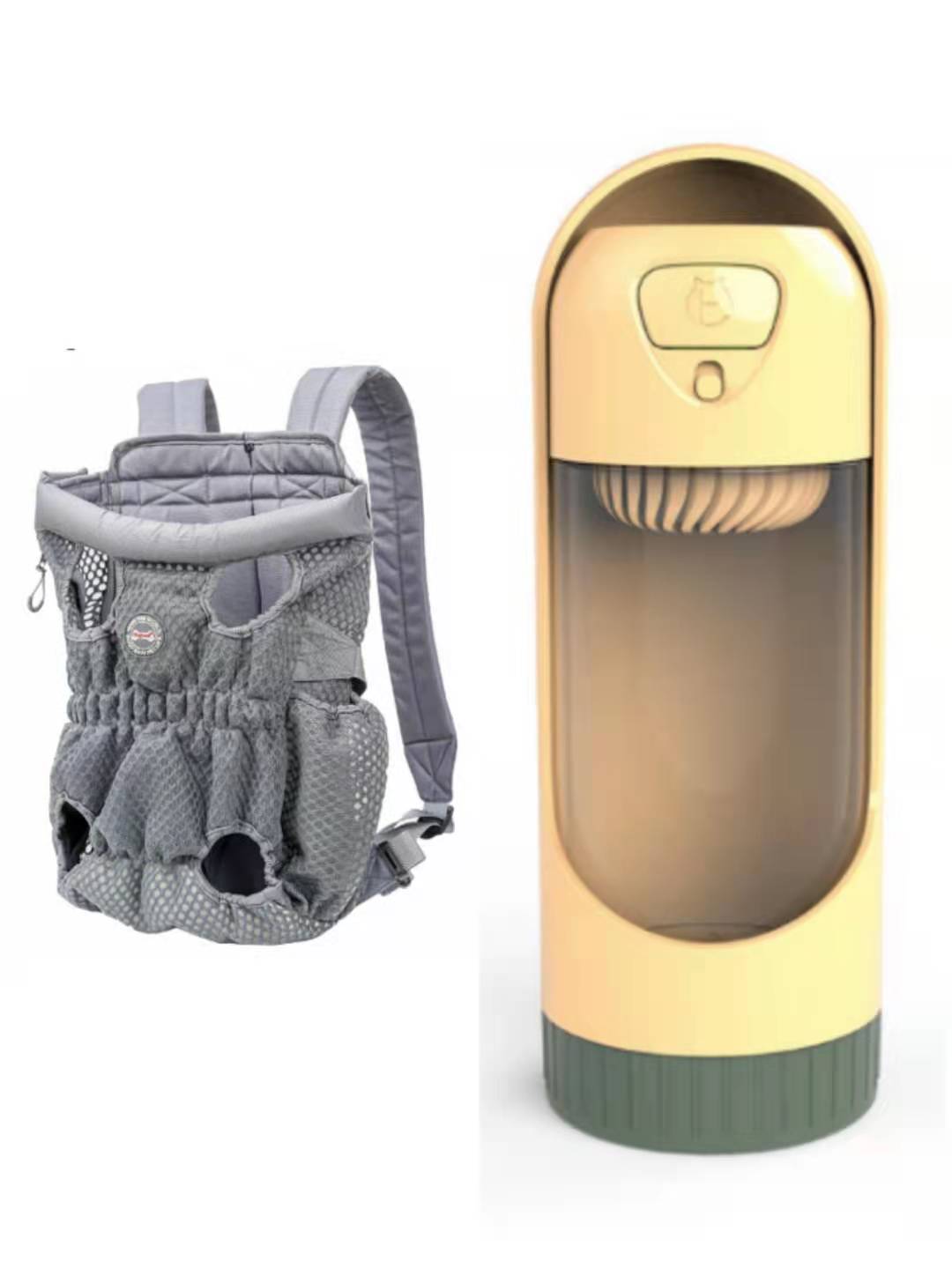 Pet Carrier Backpack Mesh Breathable Travel Bag