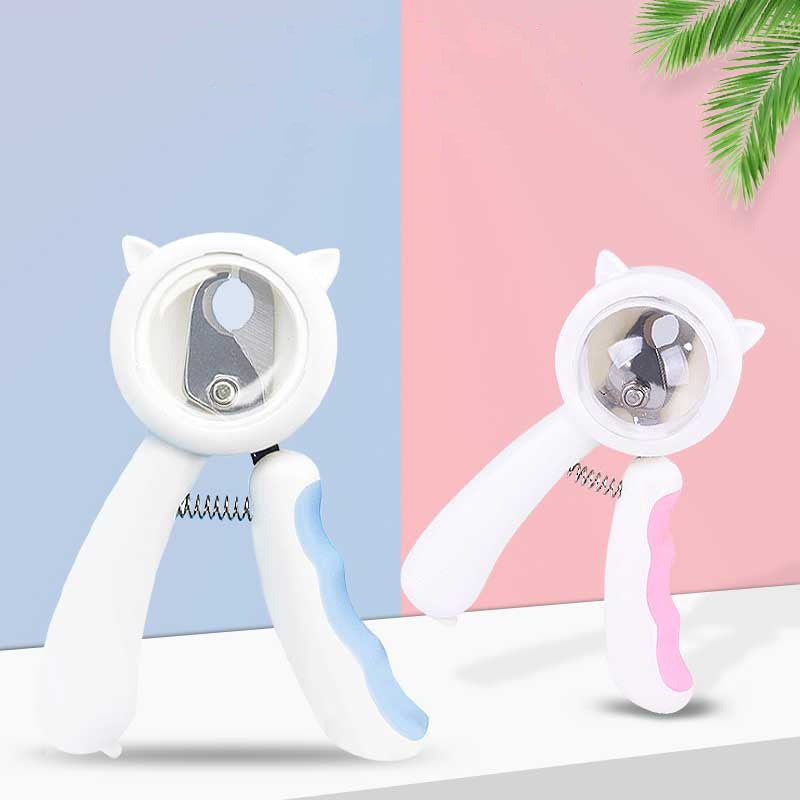Splash Proof Pet Nail Scissors Safe Claw Trimming Tool