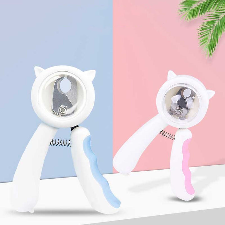 Splash Proof Pet Nail Scissors Safe Claw Trimming Tool