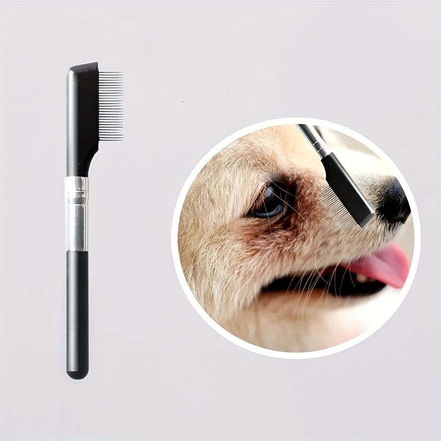 Soft Pet Eye Grooming Brush Tear Stain Remover Comb Tool