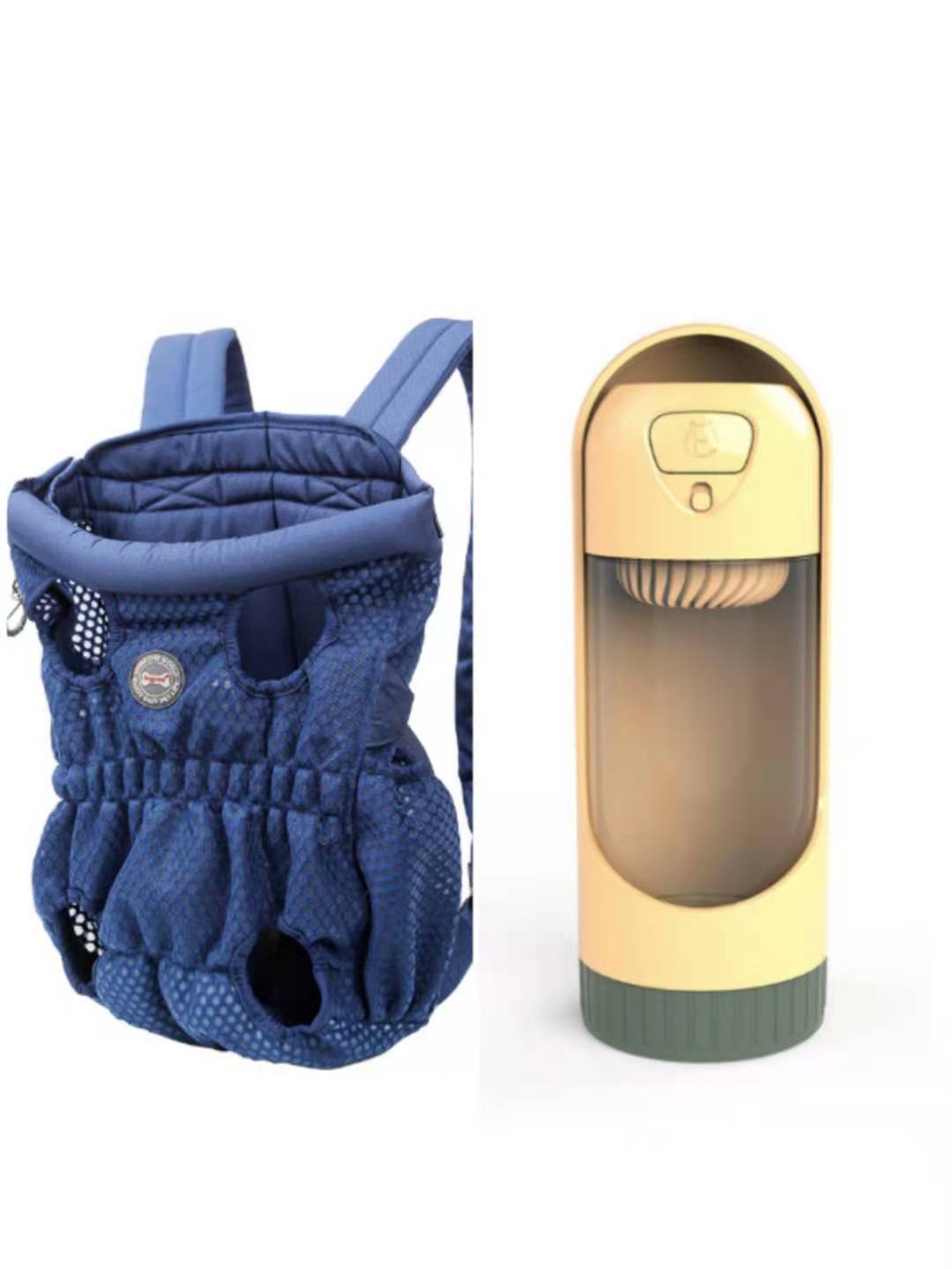 Pet Carrier Backpack Mesh Breathable Travel Bag
