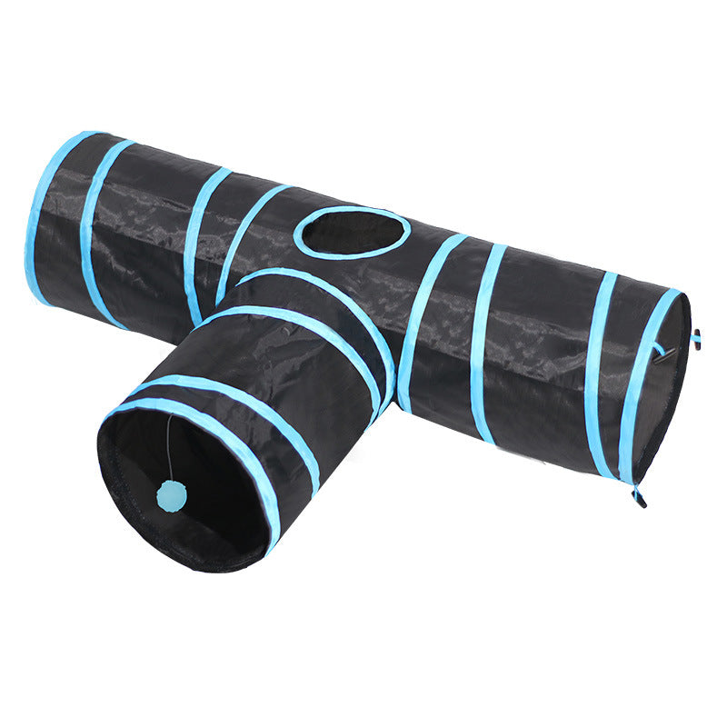 Foldable Tunnel Climbing Path Interactive Pet Toy