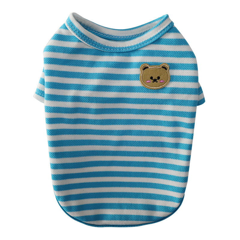 Breathable Summer Pet T Shirt Lightweight Cooling Wear