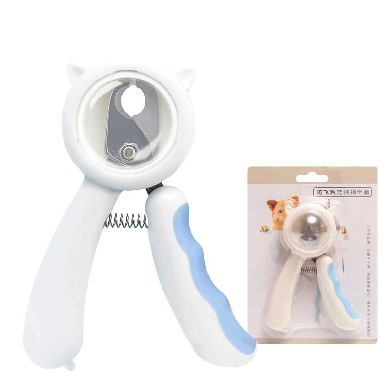 Splash Proof Pet Nail Scissors Safe Claw Trimming Tool