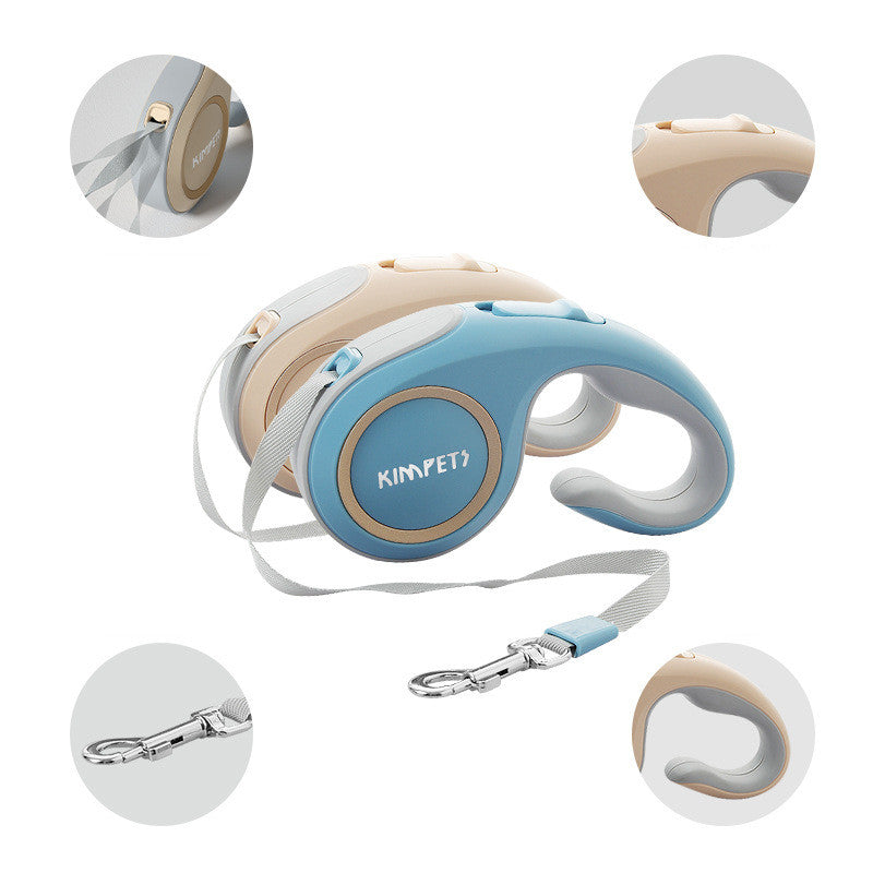 Automatic Retractable Pet Leash Durable Adjustable Walking Lead