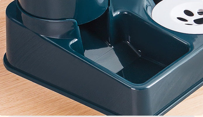 Automatic Pet Feeding Bowl And Water Basin Combined System