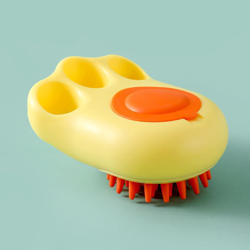 Claw Bath Massage Comb Grooming Pet Brush